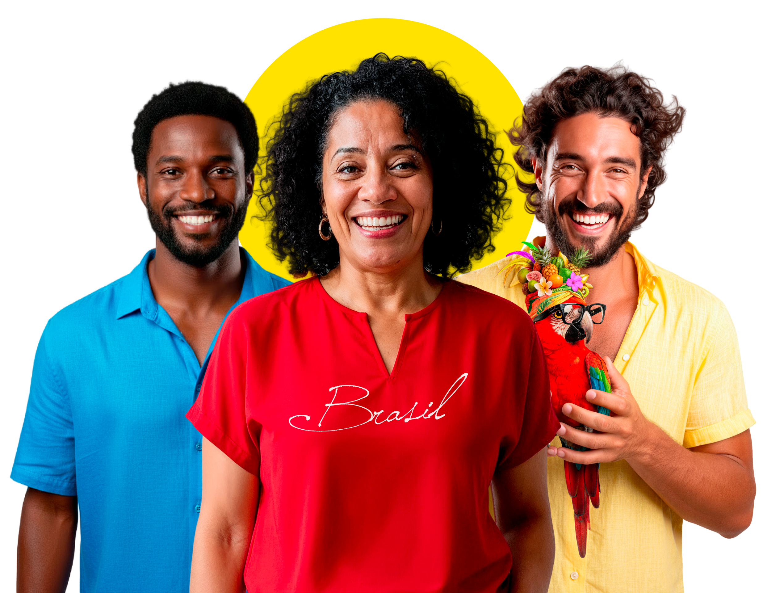 Equipe ou representantes da Brasil Comunicação